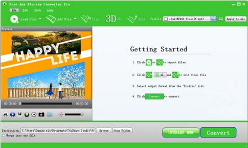 Free Any Blu-ray Converter Pro